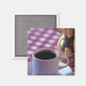 アラビアコーヒーの一杯。シリア。中東 マグネット (正面/裏面)