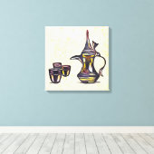 アラビアコーヒー キャンバスプリント (インサイチュ (ウッドフロア))