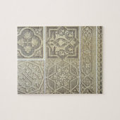 アラビアタイルは設計します(色のlitho) ジグソーパズル (横)