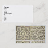 アラビアタイルは設計します(色のlitho) 名刺 (正面/裏面)