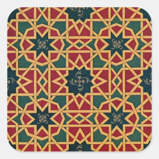 アラビアデザイン#1アットエムポリオ・モファ スクエアシール (正面)