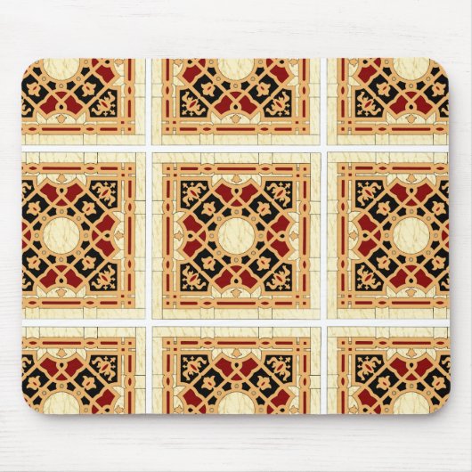 アラビアデザイン#9アットエムポリオ・モファ マウスパッド (正面)