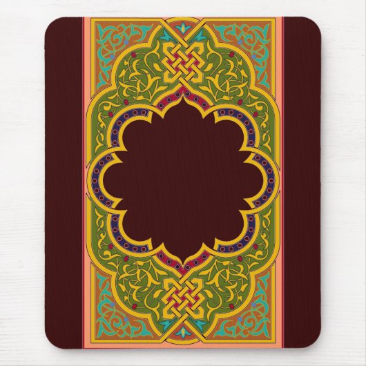 アラビアパターン5 mousepad マウスパッド (正面)