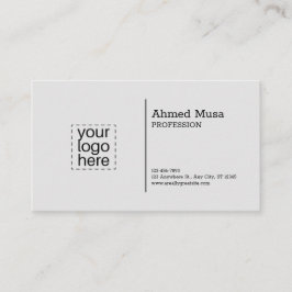 アラビアモダン語および英語の名刺 名刺