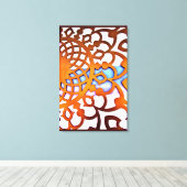 アラビアンゲートデザイン キャンバスプリント (インサイチュ (ウッドフロア))