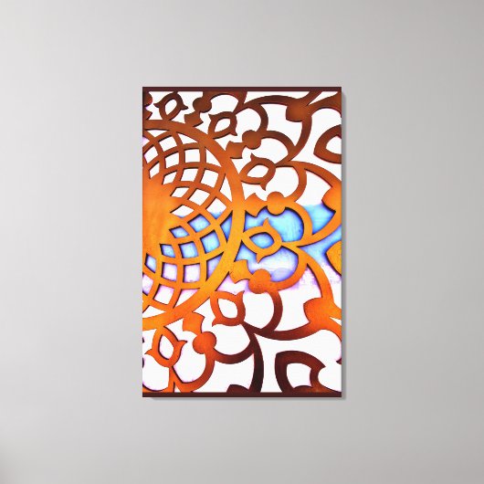 アラビアンゲートデザイン キャンバスプリント (正面)