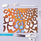 アラビアンゲートデザイン 薄葉紙 (クラフト)