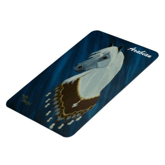 アラビアンショー馬プレミアムマグネット マグネット (左側)