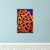 アラビアンドアデザイン キャンバスプリント (インサイチュ (ウッドフロア))