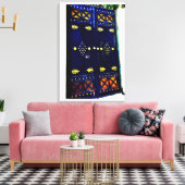 アラビアンドアデザイン キャンバスプリント (インサイチュ (リビング))