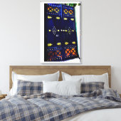 アラビアンドアデザイン キャンバスプリント (インサイチュ (寝室))