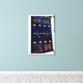 アラビアンドアデザイン キャンバスプリント (インサイチュ (ウッドフロア))