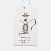 アラビアンナイツをテーマにしたパーティー ギフトタグ (正面)