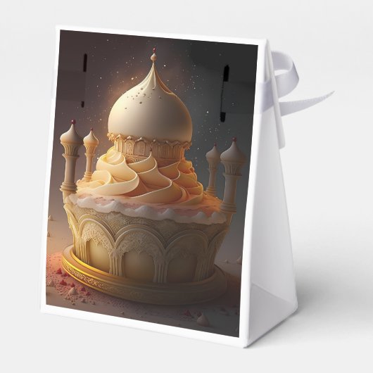 アラビアンナイツケーキ – 誕生日 フェイバーボックス (裏面サイド)