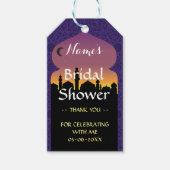 アラビアンナイツサンキューラベルお気に入りブライダルシャワー ギフトタグ (正面)