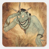 アラビアンナイツジェニエバイエドモンド・ダラック スクエアシール (正面)