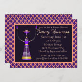 アラビアンナイツフーカブライダルシャワー招待 招待状 (正面/裏面)