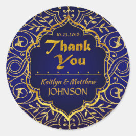 アラビアンナイツボリウッドありがとうラベル ラウンドシール