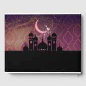 アラビアンナイツモロッコ中東国結婚の ゲストブック (裏面)