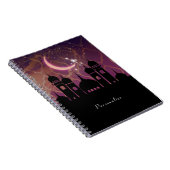 アラビアンナイツモロッコ中東紫ピンク ノートブック (右側)
