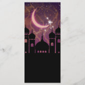 アラビアンナイツモロッコ中東部パーティーメニュー メニュー (裏面)