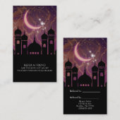 アラビアンナイツモロッコ東部の友人を参照 紹介カード (正面/裏面)