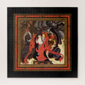 アラビアンナイツラバーズイラストレーションバイカイニールセン ジグソーパズル (縦)