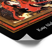 アラビアンナイツラバーズイラストレーションバイカイニールセン ポスター (角)