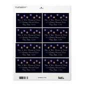 アラビアンナイツラベル ラベル (フルシート)