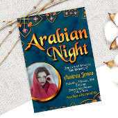 アラビアンナイトとフォトターコイズ 招待状