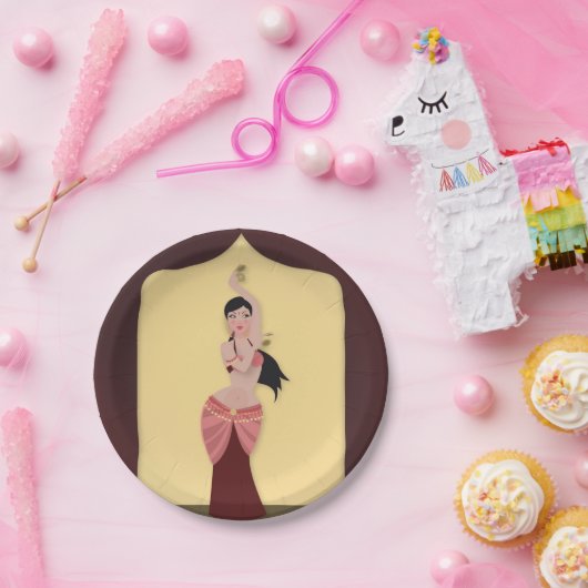 アラビアンナイトテーマモロッコディナーパーティー ペーパープレート (パーティー)