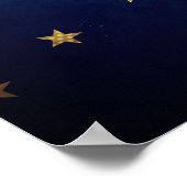 アラビアンナイトベビーシャワーパーソナライズされたへようこそ ポスター (角)