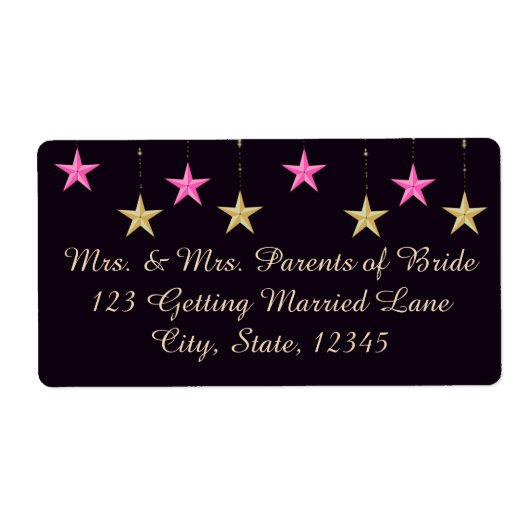 アラビアンナイトマゼンタラベル ラベル (正面)