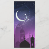 アラビアンナイトモロッコパープルムーンライトメニュー メニュー (裏面)