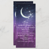 アラビアンナイトモロッコパープルムーンライトメニュー メニュー (正面/裏面)