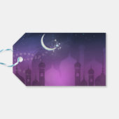 アラビアンナイトモロッコパープルムーンライト ギフトタグ (裏面横)