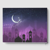 アラビアンナイトモロッコパープルムーンライト ゲストブック (裏面)