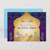 アラビアンナイトモロッコポストカードを保存 案内ポストカード (正面/裏面)