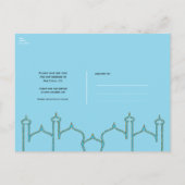 アラビアンナイトモロッコポストカードを保存 案内ポストカード (裏面)