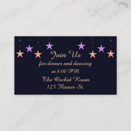 アラビアンナイト披露宴カード エンクロージャーカード