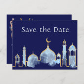 アラビアンナイト誕生日日付はがきを保存 案内ポストカード (正面/裏面)