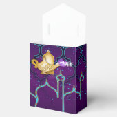 アラビアンナイト金ゴールド魔法ランプパーティー フェイバーボックス (オープン)