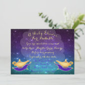 アラビアンナイト魔法ランプおよび魔法のじゅうたんの招待 招待状 (スタンド正面)