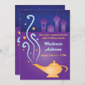 アラビアンナイト2 マジックランプ ご招待状 招待状 (正面/裏面)