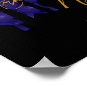 アラビアンナイト40歳の誕生日パーティーポスター ポスター (角)