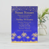 アラビアンナイト スターズ スウィート16 バースデーパーティ 招待状 (スタンド正面)