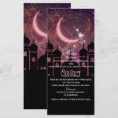 アラビアンナイト モロッコ 中東の宴会 メニュー (正面/裏面)