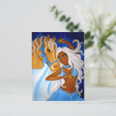 アラビアンブルースポストカード ポストカード (スタンド正面)