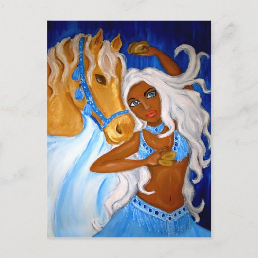 アラビアンブルースポストカード ポストカード (正面)