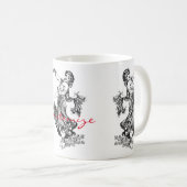 アラビアンベリーダンサーヴィンテージアートサンダーコーブ コーヒーマグカップ (正面右)